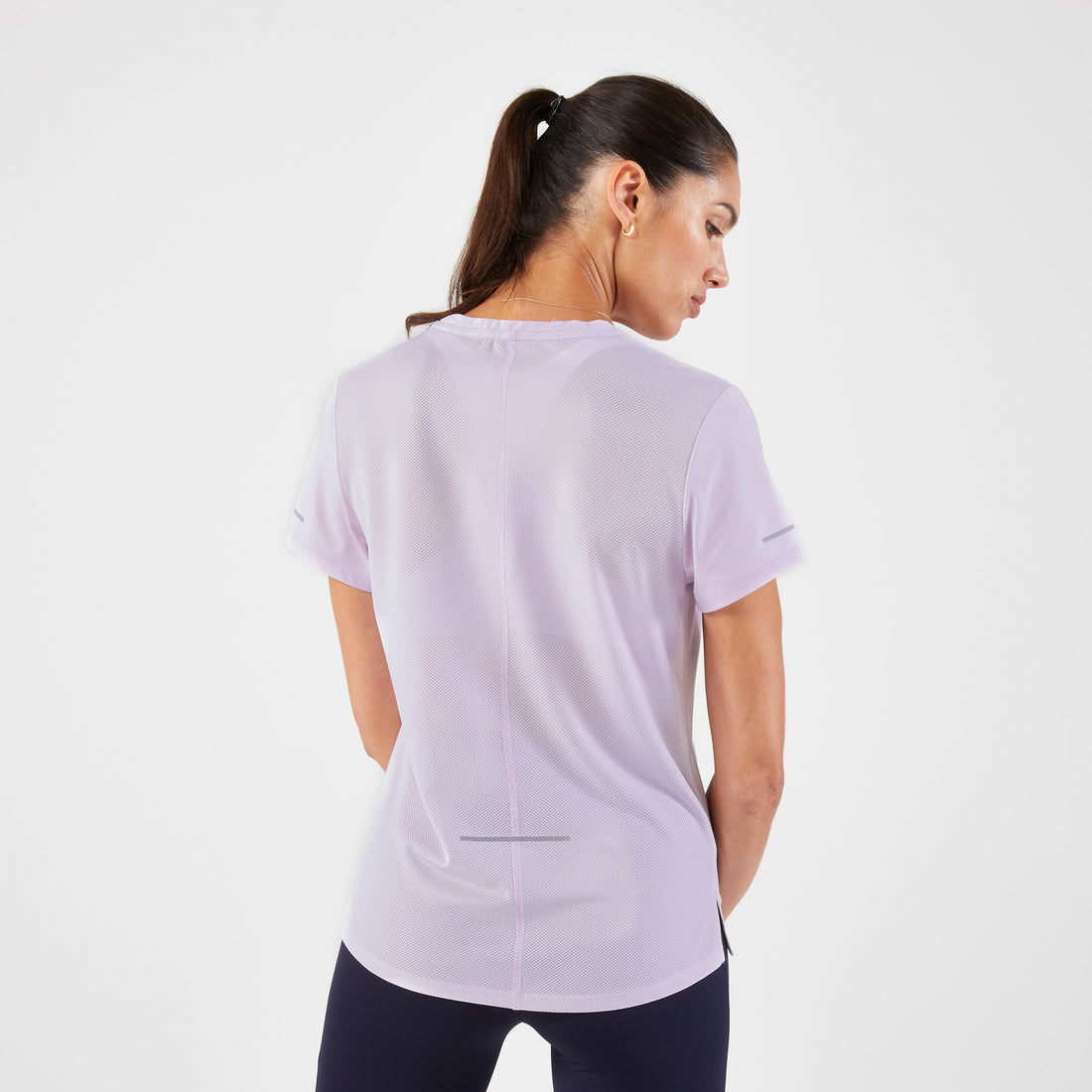 500 Dry Women's Breathable Running T-shirt - mauve