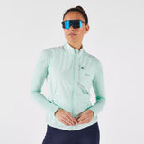 Wind 500 Women's Sleeveless Running Jacket - Light Green