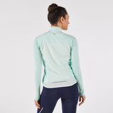 Wind 500 Women's Sleeveless Running Jacket - Light Green