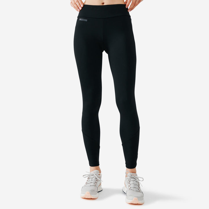 100 Warm Women's warm running leggings - Black