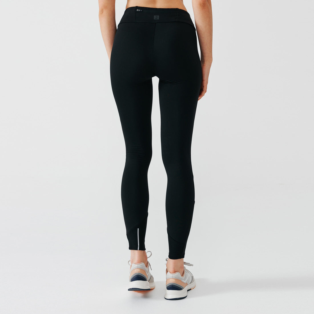 100 Warm Women's warm running leggings - Black