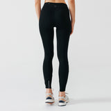 100 Warm Women's warm running leggings - Black